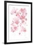 Cascading Petals I Pink-Danhui Nai-Framed Art Print