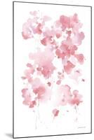 Cascading Petals I Pink-Danhui Nai-Mounted Art Print