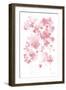 Cascading Petals I Pink-Danhui Nai-Framed Art Print