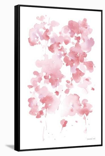 Cascading Petals I Pink-Danhui Nai-Framed Stretched Canvas