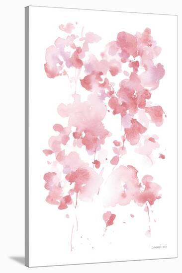 Cascading Petals I Pink-Danhui Nai-Stretched Canvas