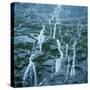 Cascading Waterfall-Micha Pawlitzki-Stretched Canvas