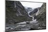 Cascading Waterfalls and Kjenndalen Glacier, Jostedalsbreen National Park, Lodal Valley-Eleanor Scriven-Mounted Photographic Print