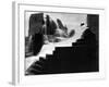 Cascading Waterfalls Called Lovejoy, Designed by Lawrence Halprin-Fred Lyon-Framed Photographic Print