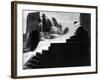 Cascading Waterfalls Called Lovejoy, Designed by Lawrence Halprin-Fred Lyon-Framed Photographic Print