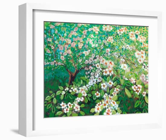 Cascading-Jennifer Lommers-Framed Art Print