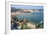 Cascais Pier and Beach, Cascais, Lisbon Coast, Portugal, Europe-G&M Therin-Weise-Framed Photographic Print