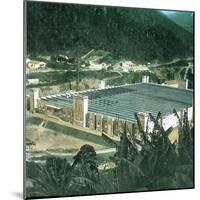 Cascatinha, Cloth Factory, Petropolis (Brazil), around 1900-Leon, Levy et Fils-Mounted Photographic Print