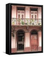 Casco Viejo, Casco Antiguo, Old City, Panama City, Panama, Central America-Wendy Connett-Framed Stretched Canvas