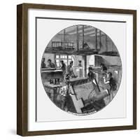 Case and Fitting Department, Chappell and Company's Piano Works, Belmont Street, Chalk, London-null-Framed Giclee Print