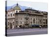 Case Cazuffi-Rella, in Piazza Duomo, Trento, Trentino, Italy-Michael Newton-Stretched Canvas