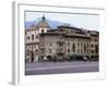 Case Cazuffi-Rella, in Piazza Duomo, Trento, Trentino, Italy-Michael Newton-Framed Photographic Print