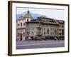 Case Cazuffi-Rella, in Piazza Duomo, Trento, Trentino, Italy-Michael Newton-Framed Photographic Print