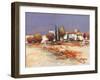 Case nel sole-Luigi Florio-Framed Art Print