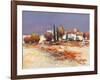 Case nel sole-Luigi Florio-Framed Art Print