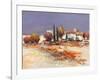 Case nel sole-Luigi Florio-Framed Art Print