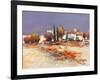 Case nel sole-Luigi Florio-Framed Art Print