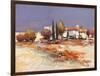 Case nel sole-Luigi Florio-Framed Art Print