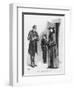 Case of Identity Holmes Receives a Visit from Mary Sutherland-Sidney Paget-Framed Art Print