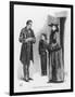 Case of Identity Holmes Receives a Visit from Mary Sutherland-Sidney Paget-Framed Art Print