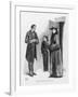 Case of Identity Holmes Receives a Visit from Mary Sutherland-Sidney Paget-Framed Art Print