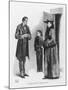 Case of Identity Holmes Receives a Visit from Mary Sutherland-Sidney Paget-Mounted Art Print