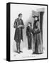 Case of Identity Holmes Receives a Visit from Mary Sutherland-Sidney Paget-Framed Stretched Canvas