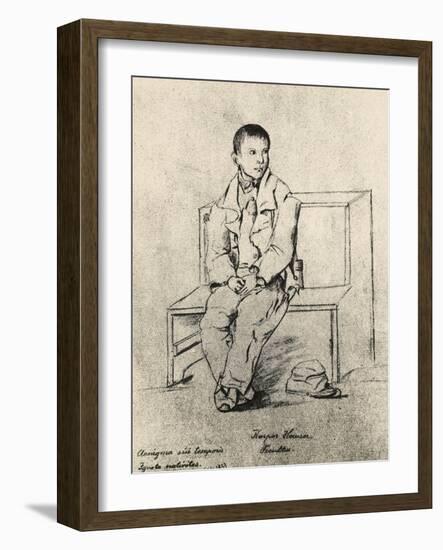 Case of Kaspar Hauser-null-Framed Giclee Print