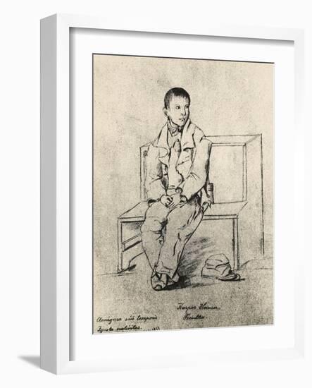 Case of Kaspar Hauser-null-Framed Giclee Print