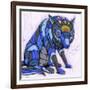 Case Of The Blues-Ric Stultz-Framed Giclee Print