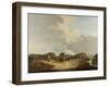 Casemates Outside of Naarden During the Siege-Pieter Gerardus van Os-Framed Art Print