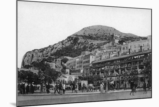 Casemates Square, Gibraltar, Early 20th Century-VB Cumbo-Mounted Giclee Print