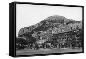 Casemates Square, Gibraltar, Early 20th Century-VB Cumbo-Framed Stretched Canvas