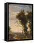 Caserta Park-Gaetano Donizetti-Framed Stretched Canvas