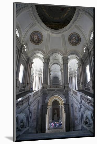 Caserta Royal Palace Entrance Hall and Stairs of the Royal Apartments-Oliviero Olivieri-Mounted Photographic Print