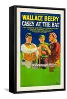 Casey At The Bat, Wallace Beery, 1927-null-Framed Stretched Canvas