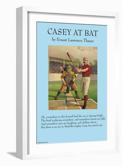 Casey at the Bat-null-Framed Art Print