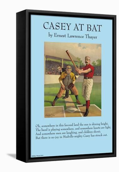 Casey at the Bat-null-Framed Stretched Canvas