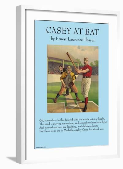 Casey at the Bat-null-Framed Art Print