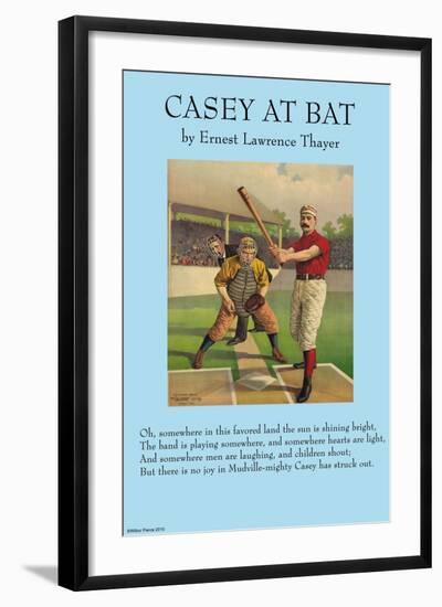 Casey at the Bat-null-Framed Art Print