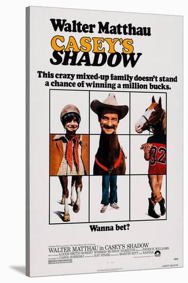 Casey's Shadow, Michael Hershewe, Walter Matthau, 1978-null-Stretched Canvas