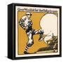 Casey Wouldnt Let That Ball Go by Again-Dan Sayre-Framed Stretched Canvas