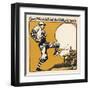 Casey Wouldnt Let That Ball Go by Again-Dan Sayre-Framed Art Print