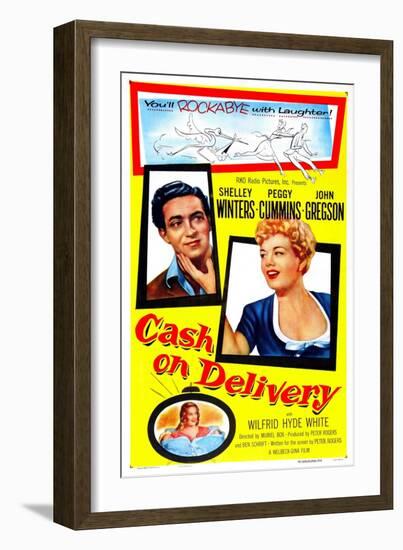 Cash on Delivery-null-Framed Art Print