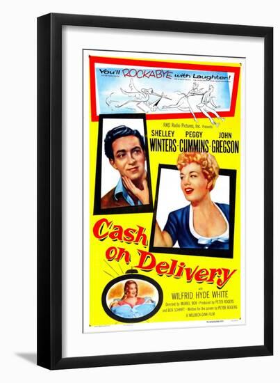 Cash on Delivery-null-Framed Art Print