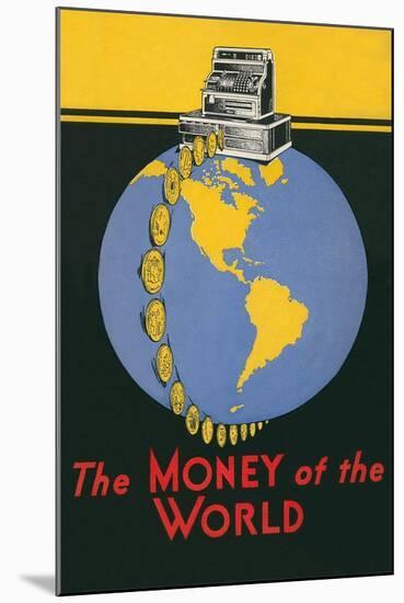 Cash Register, Money of the World-null-Mounted Giclee Print