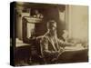 Cashier's Office "Wells Fargo & Company's Express" 1898-null-Stretched Canvas
