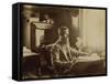 Cashier's Office "Wells Fargo & Company's Express" 1898-null-Framed Stretched Canvas