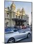 Casino and Ferrari, Monte Carlo, Monaco, Europe-Miller John-Mounted Photographic Print