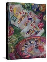 Casino Art-Richard Wallich-Stretched Canvas